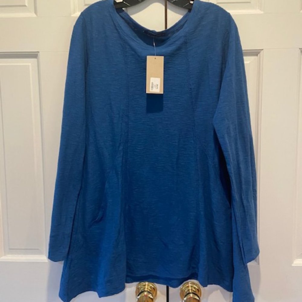 Cut-Loose - Pocket Top - Royal Blue - Size L